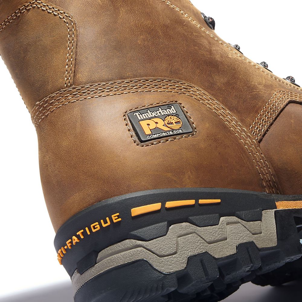 Botas de Trabajo Timberland Hombre Pro® Boondock 6\" Comp Toe Marrones - Chile PLH-607149